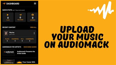 audiomack upload  While a DMCA flag will prevent you from uploading new music, all of your other privileges will still be intact, you can continue creating playlists, re-upping music, favoriting, and enjoying all the music on Audiomack